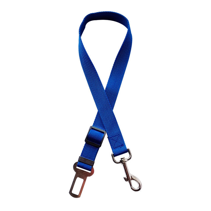 Détail de la sangle réglable pour voiture chien et chat