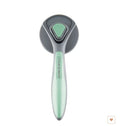 Brosse autonettoyante anti-poils pour chien et chat