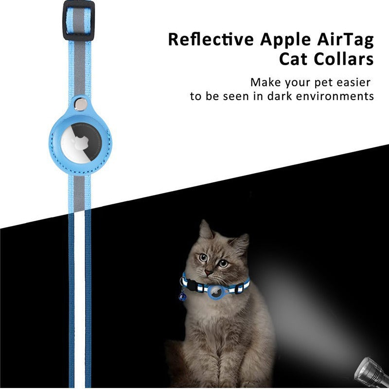Collier GPS pour chat avec boucle de sécurité à ouverture rapide