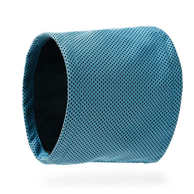 Bandana chien rafraîchissant bleu vue produit