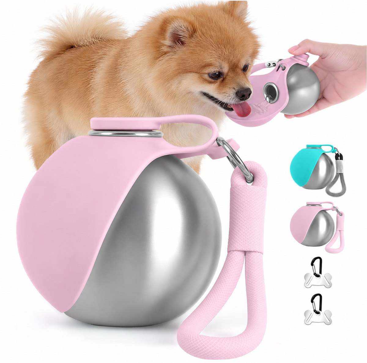 Gourde d’Eau Portable 285 ml pour Chien et Chat